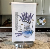 Flour Sack Towels - French Lavender Pitcher